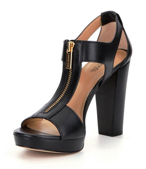 michael kors block heel shoes.